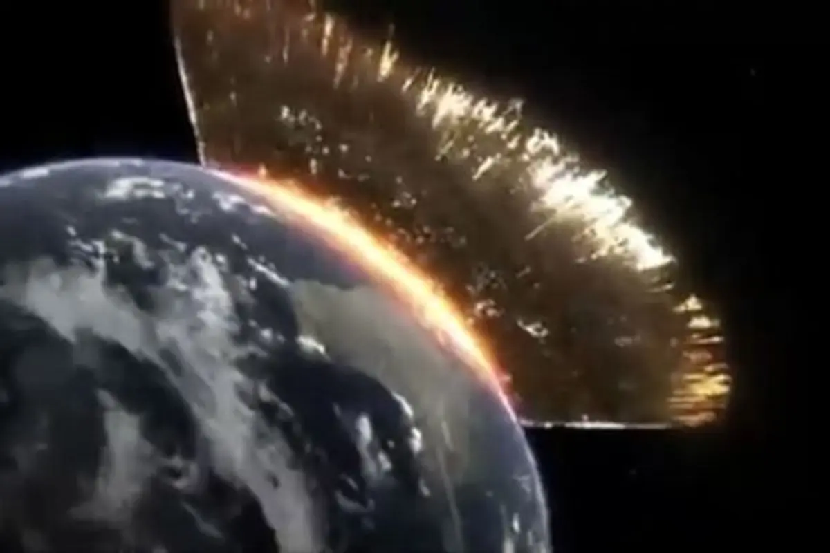 سیارکی به قطر ۵۰۰ کیلومتر به زمین برخورد می‌کند؟ + فیلم