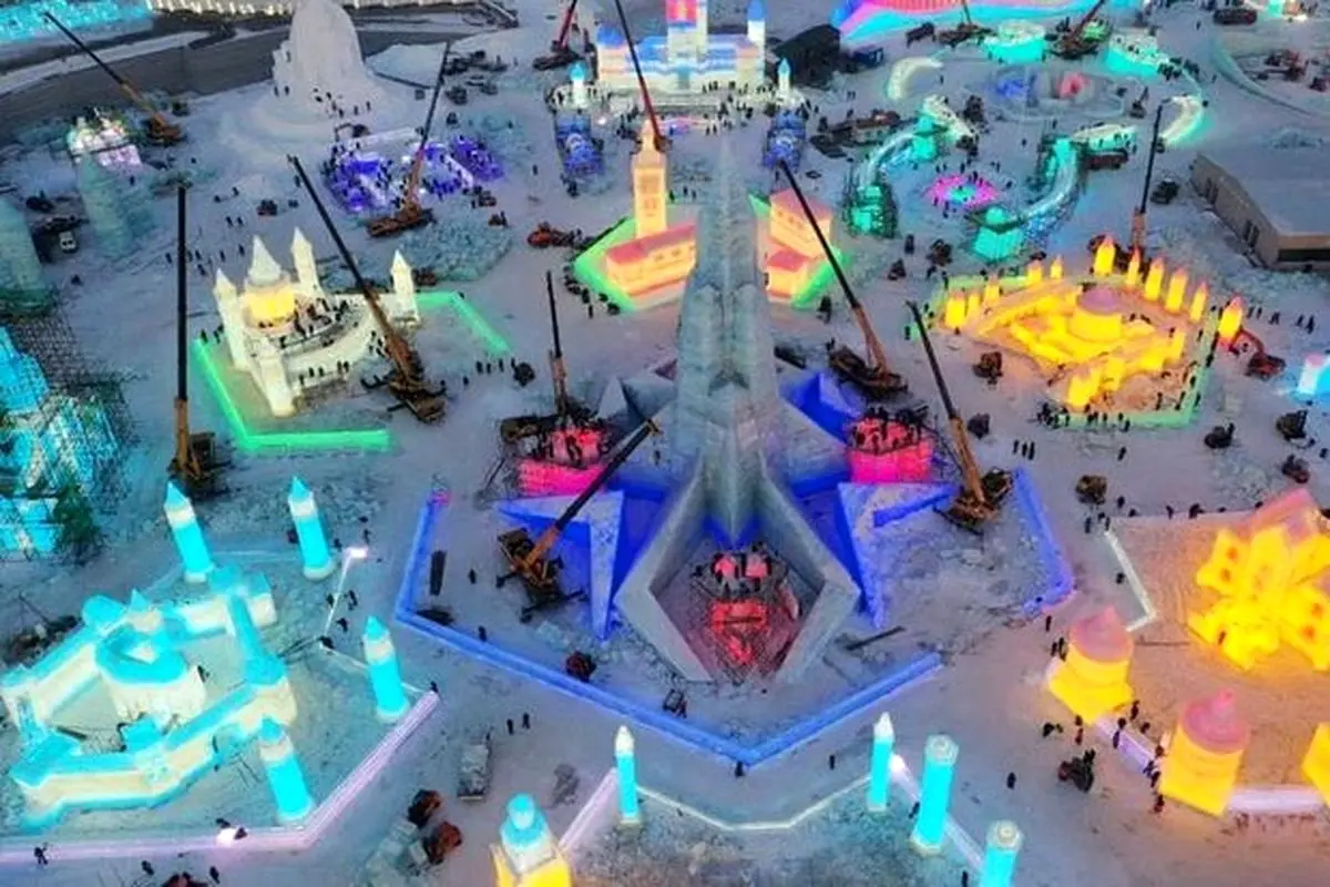 جشنواره یخی در چین