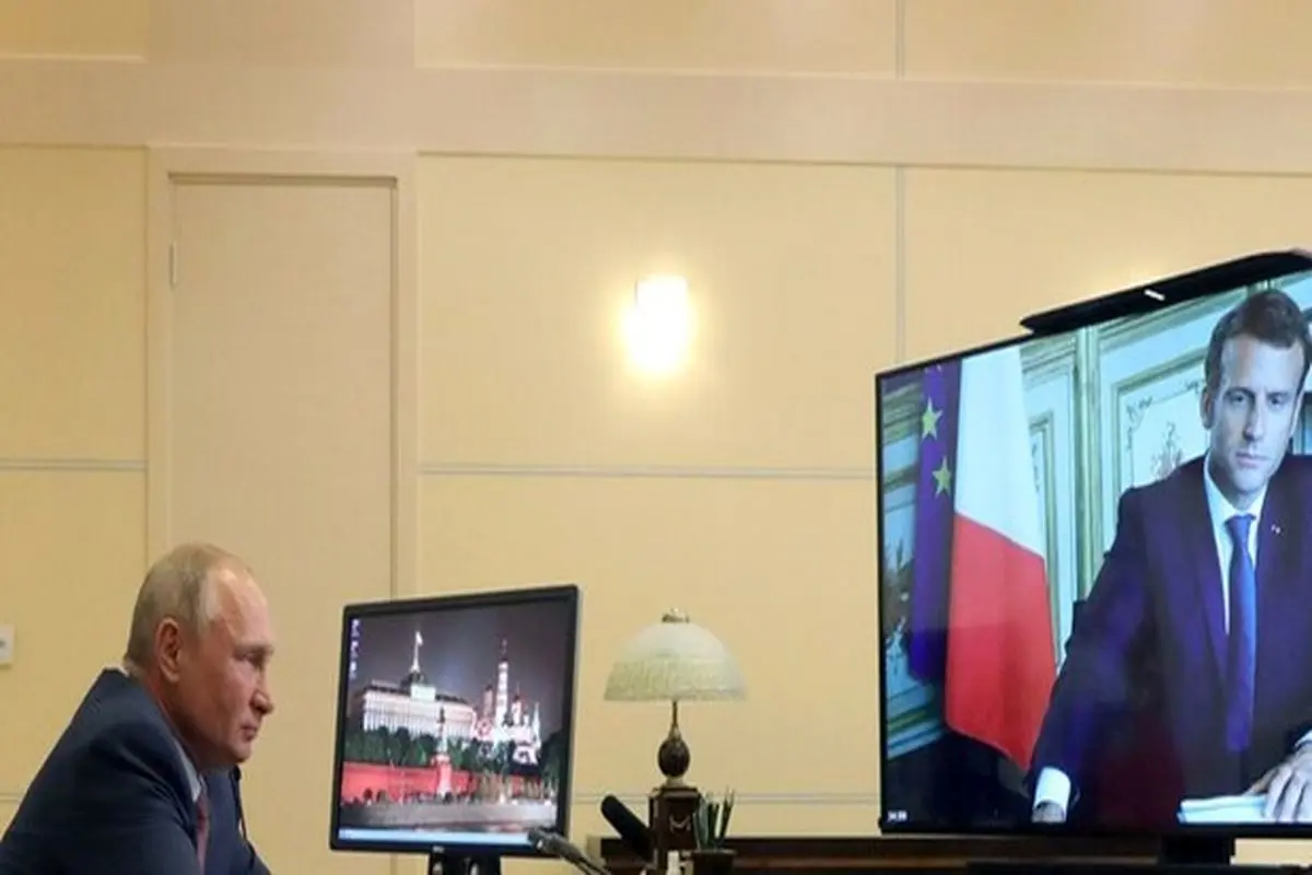 گفت‌وگوی تلفنی پوتین و ماکرون درباره توافق هسته‌ای ایران