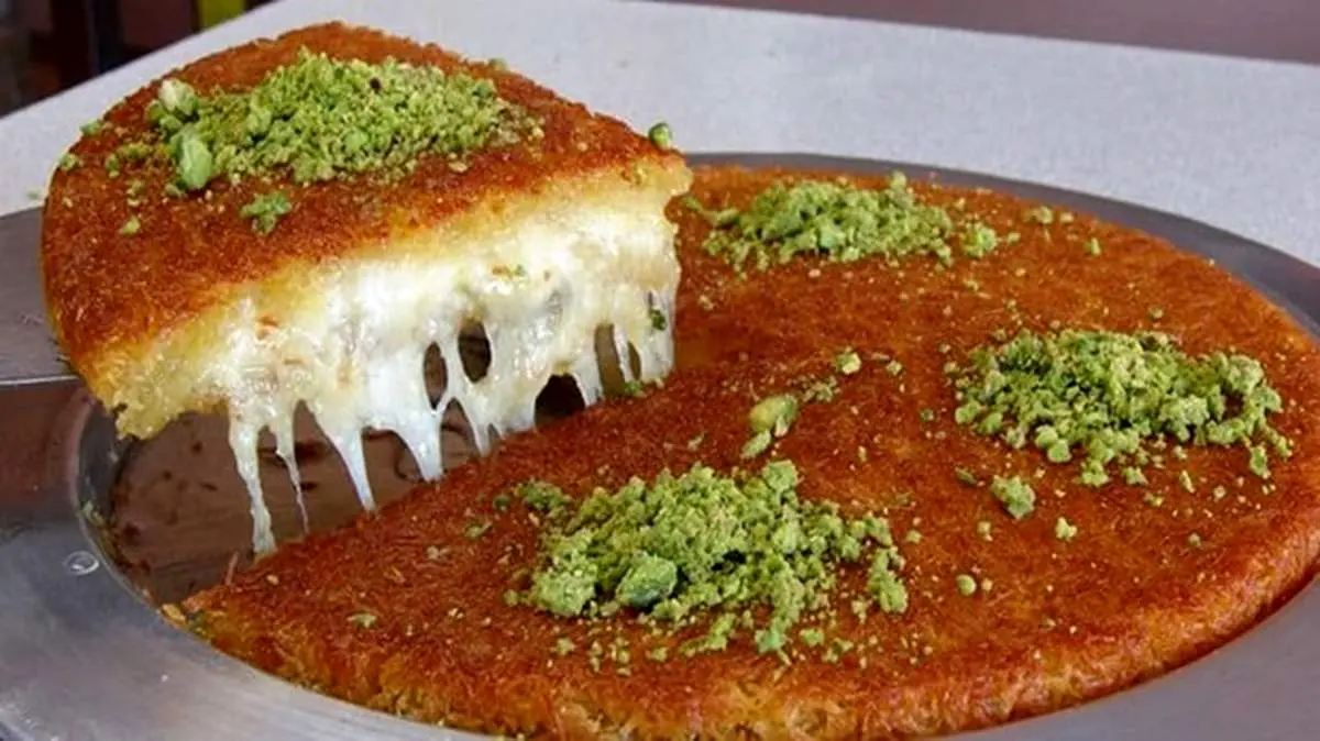 طرز تهیه کنافه، دسر معروف ترکیه ای