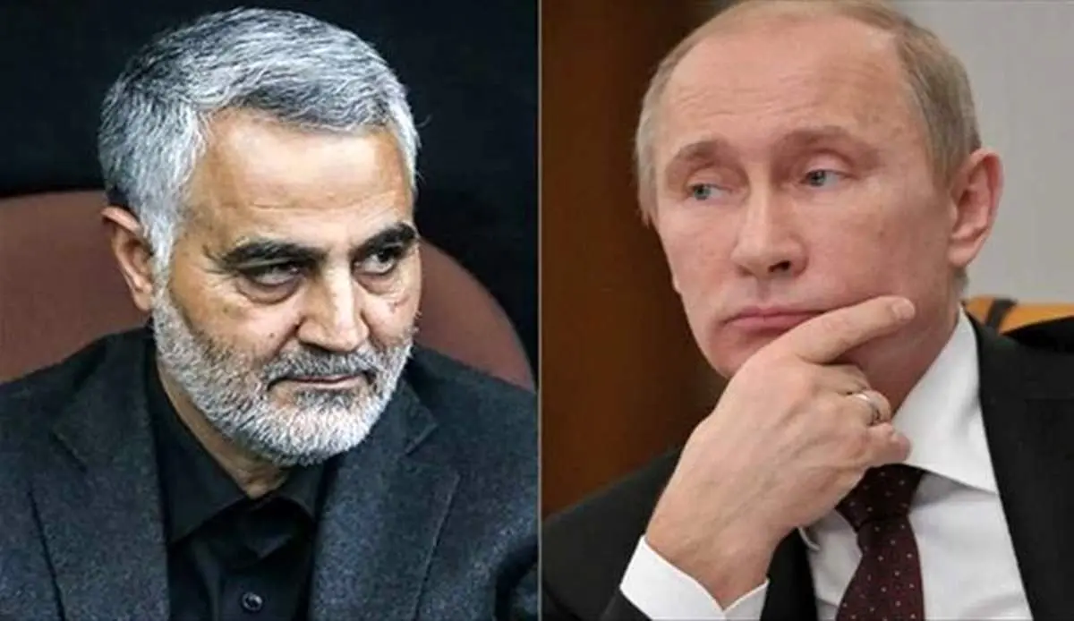 ملاقات تاریخی سردار سلیمانی با پوتین