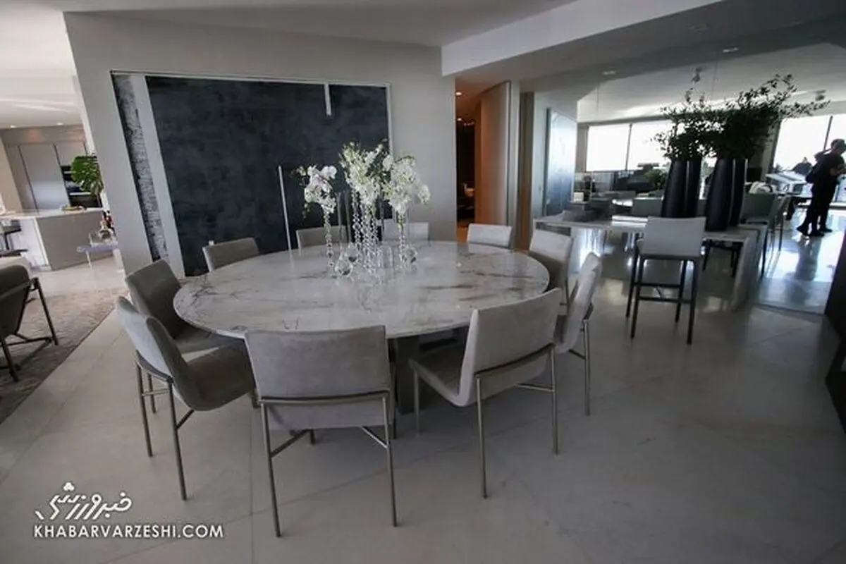 آپارتمان زیبا و لاکچری لیونل مسی در میامی آمریکا + تصاویر