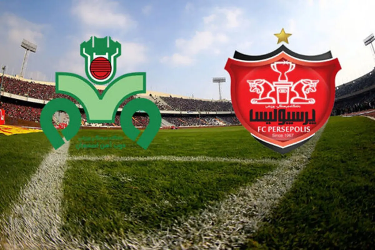 درگیری شدید در بازی پرسپولیس و ذوبآهن!