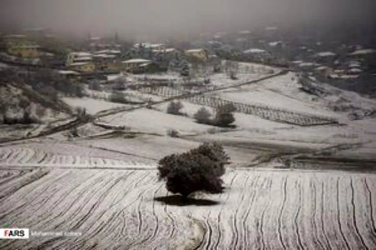 سرمای هوا و یخ‌بندان در ۲۲ استان