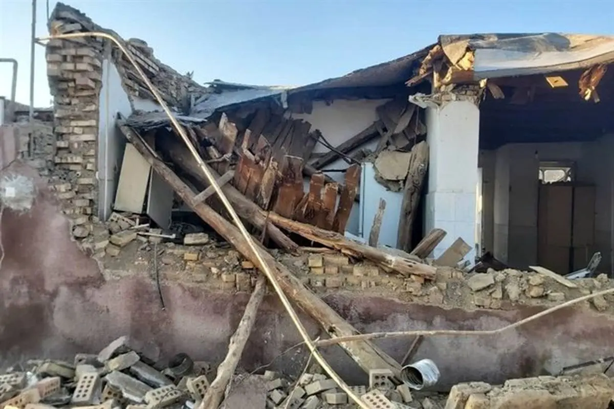 انفجار منزل مسکونی در بجنورد ۴ مصدوم برجای گذاشت + عکس