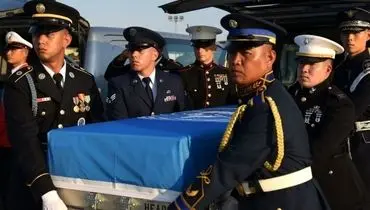 واشنگتن بقایای اجساد ۷۰ سرباز آمریکایی جنگ کره را تحویل گرفت+جزئیات