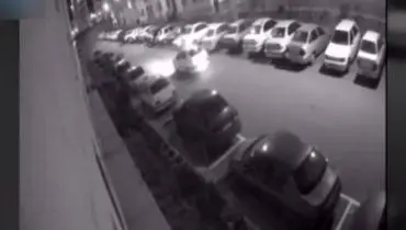 سرقت از خودرو در شهریار در کمال آرامش + فیلم
