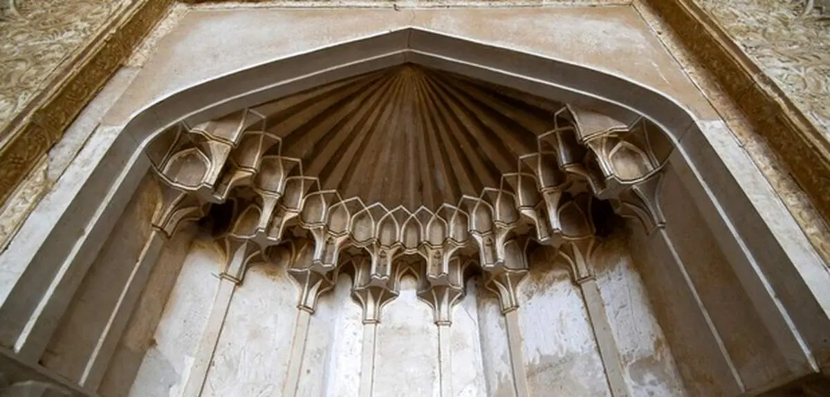 معماری زیبای مسجد جامع گناباد