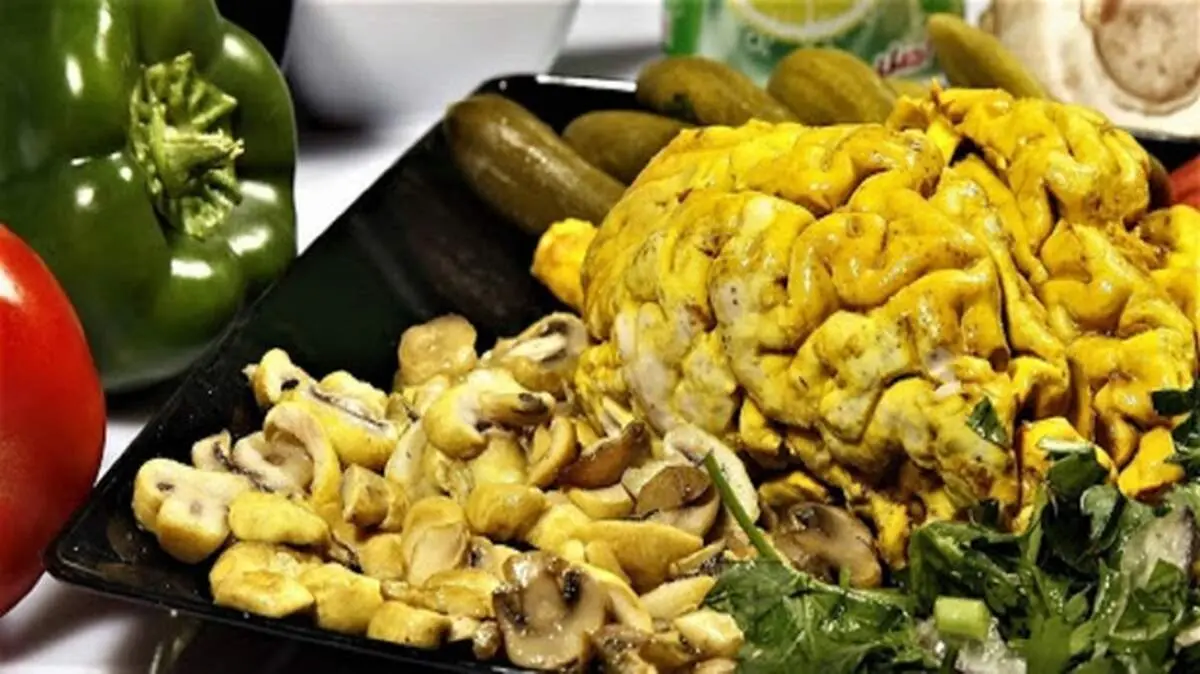 طرز تهیه خوراک مغز سرخ شده