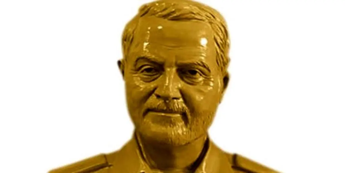 سردیس شهید سپهبد سلیمانی در میدان ولی عصر (عج) نصب شد+ عکس