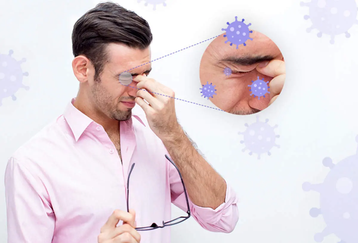 چگونه از ورود ویروس کرونا به بدن از راه چشم جلوگیری کنیم؟ + اینفوگرافی