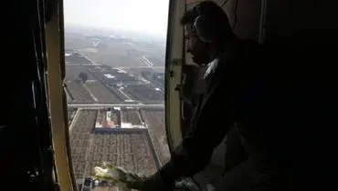 گلباران محل سقوط هواپیمای اوکراینی