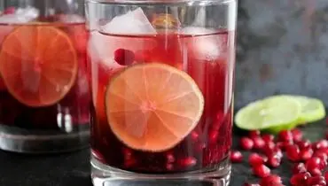 طرز تهیه کوکتل انار و گریپ فروت