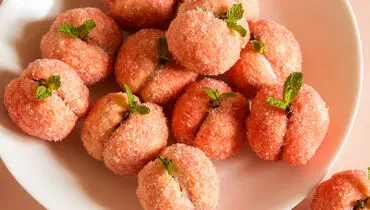 طرز تهیه کوکی هلو خوشمزه