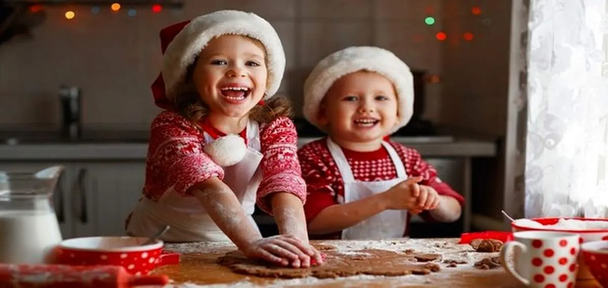 ۸+۱ مدل لباس گرم کریسمسی برای کودکان پسر و دختر