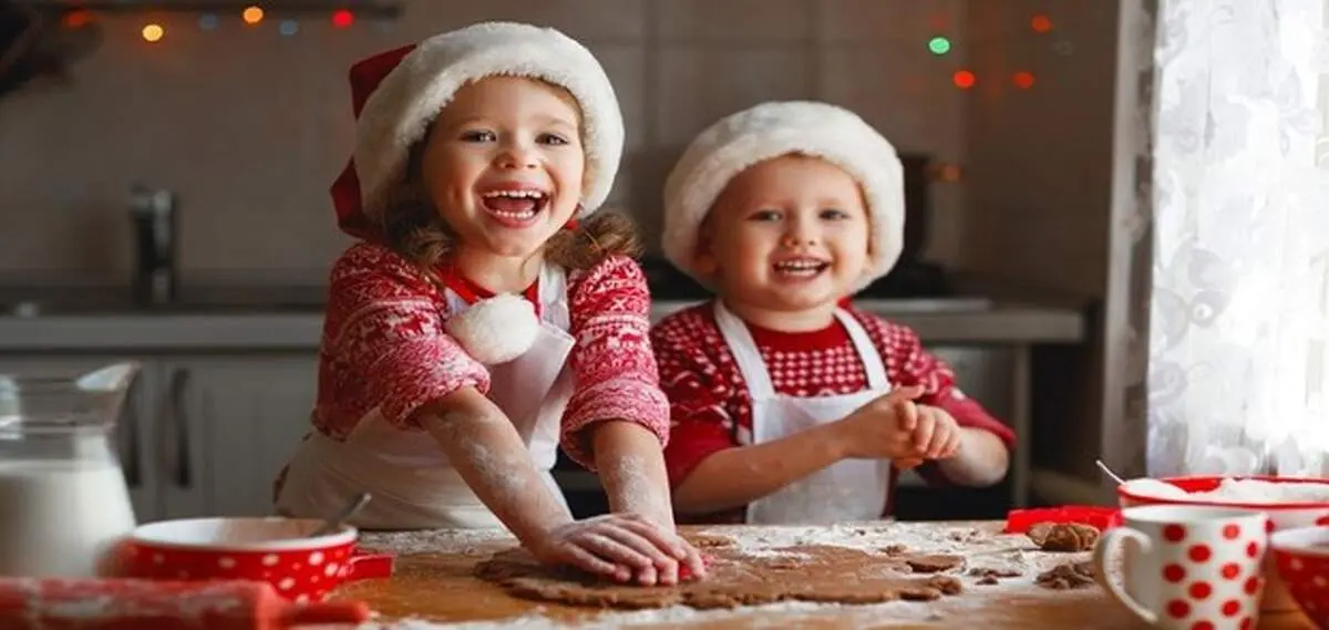 ۸+۱ مدل لباس گرم کریسمسی برای کودکان پسر و دختر