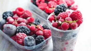 روش صحیح فریز کردن میوه