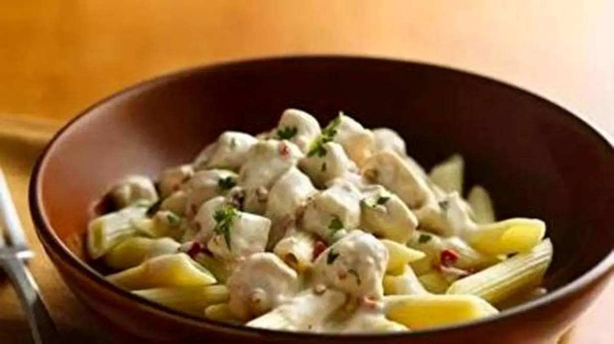 طرز تهیه چیکن آلفردو کتو + فیلم