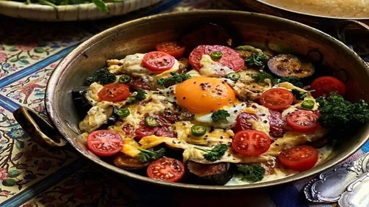 طرز تهیه ورقه بادمجان گیلانی خوشمزه