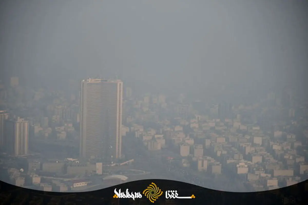 تصاویر هوایی تکان دهنده از آلودگی هوای تهران / نفس تهران به شماره افتاد