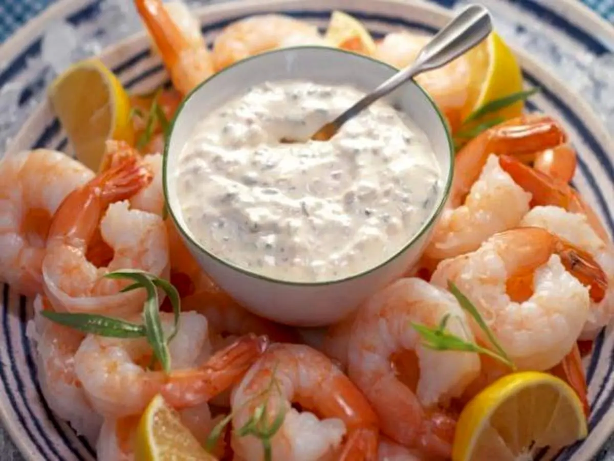 طرز تهیه دیپ داغ کوکتل میگو
