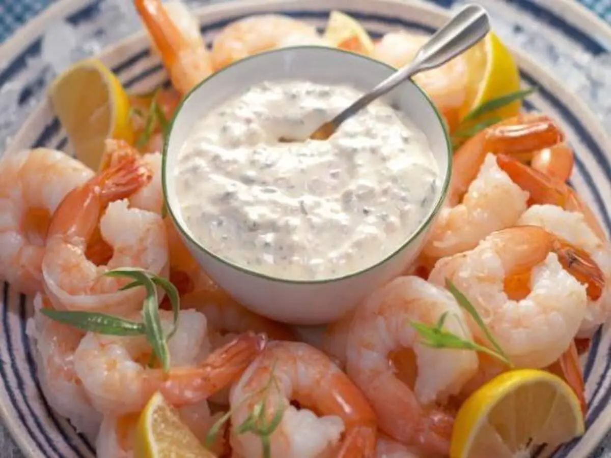 طرز تهیه دیپ داغ کوکتل میگو