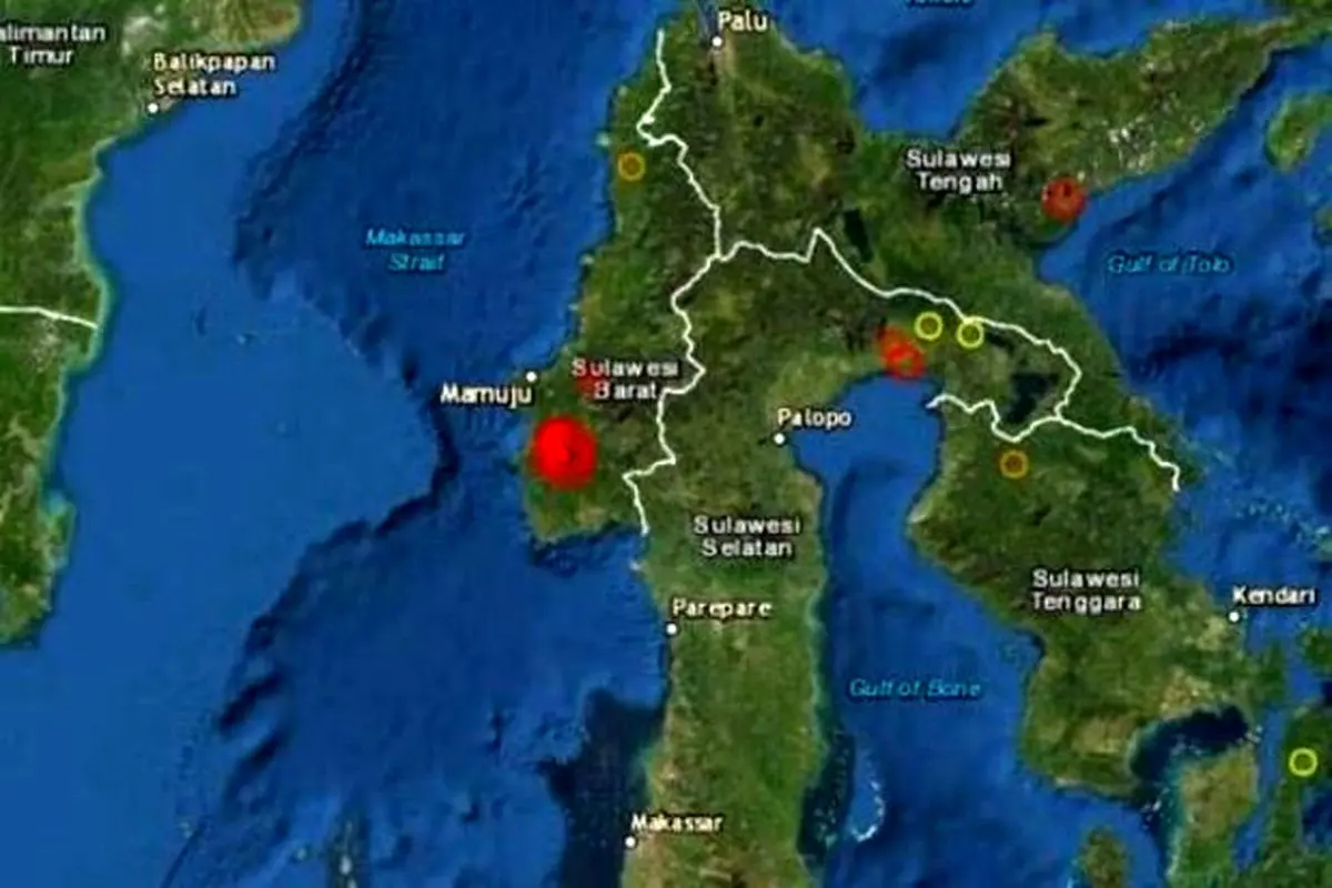 زلزله ۶.۲ ریشتری اندونزی را لرزاند/ ۷ تن کشته شدند