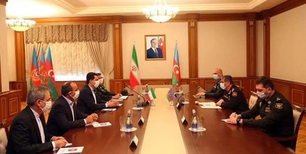 تأکید ایران و جمهوری آذربایجان بر تقویت همکاری نظامی