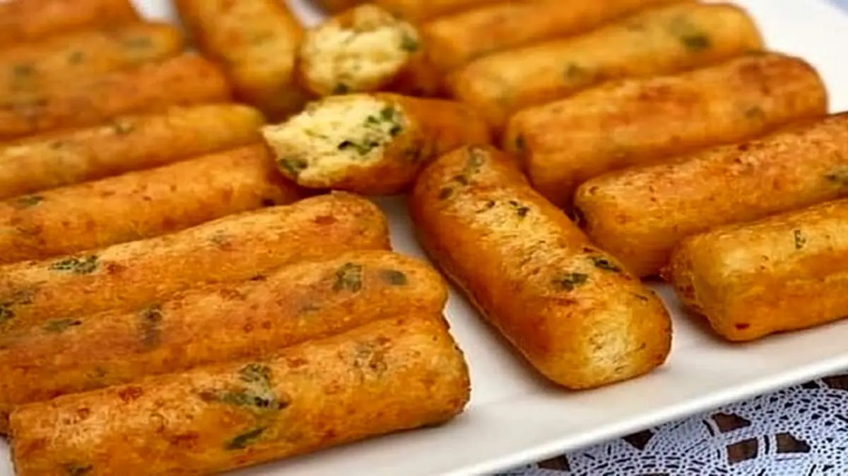 طرز تهیه چوبک‌های پنیری خوشمزه