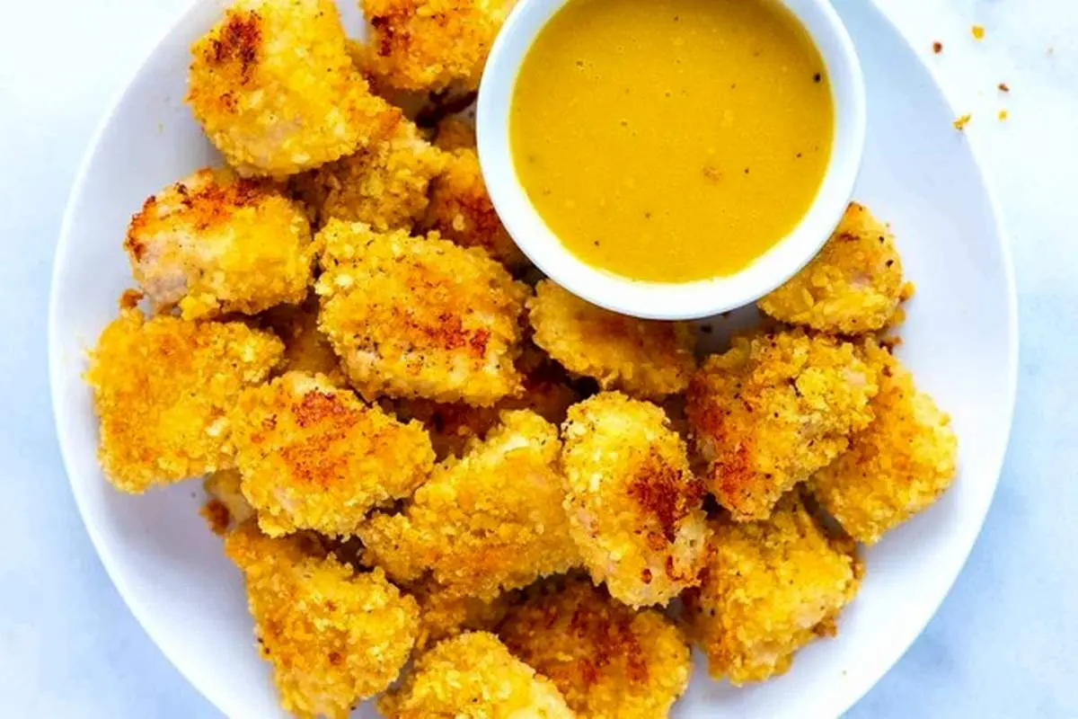 طرز تهیه ناگت مرغ همراه با سس مخصوص