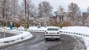 کاهش ۲۰درجه‌ای دما در راه است/ بارش برف و باران در جاده‌های ۹ استان