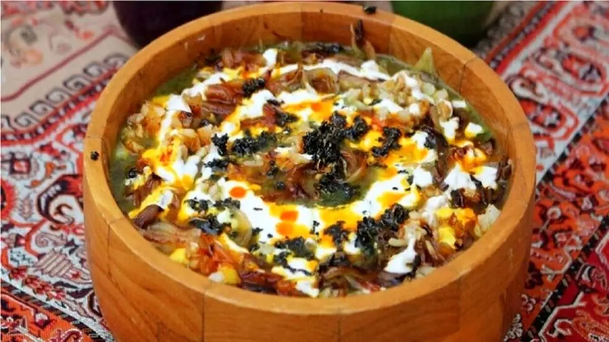 طرز تهیه آش سورانه کرمانشاهی با گوشت