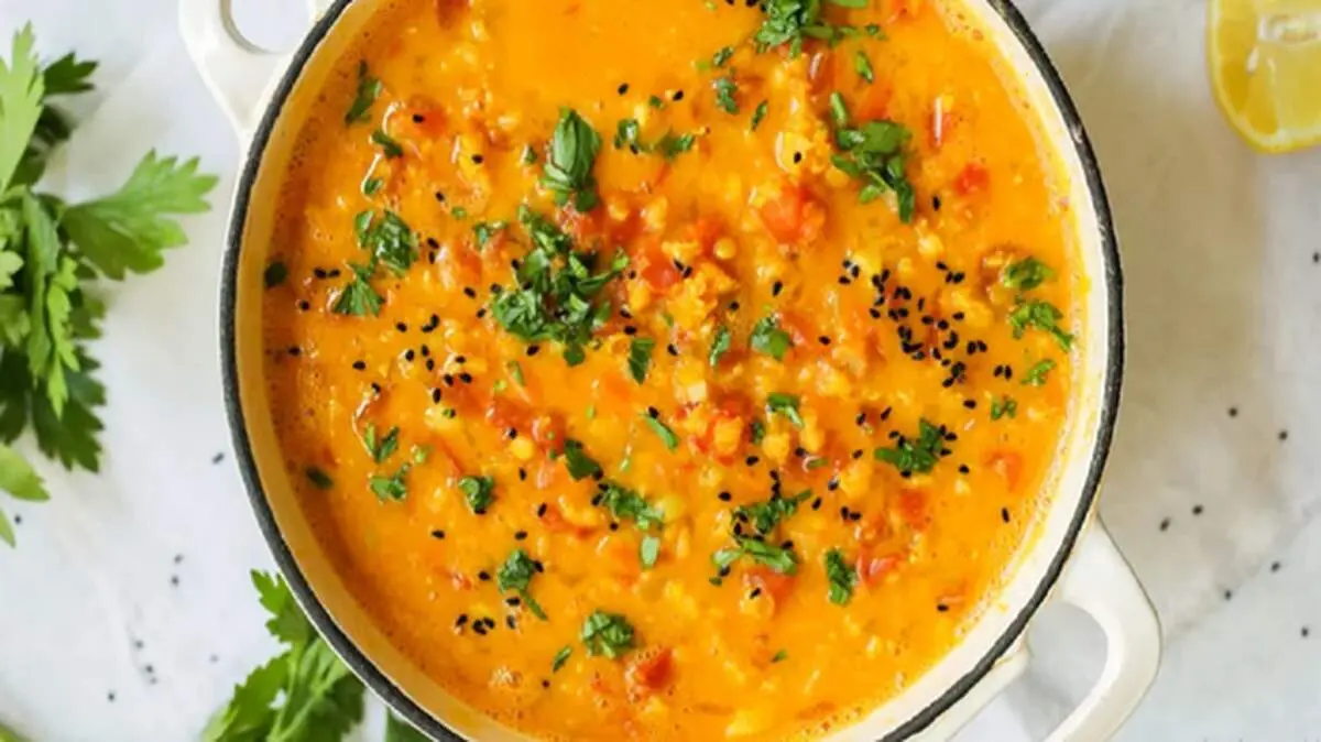 طرز تهیه آش شیله عدس تبریزی