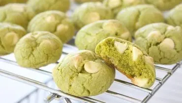 طرز تهیه بیسکویت چای سبز ماچا