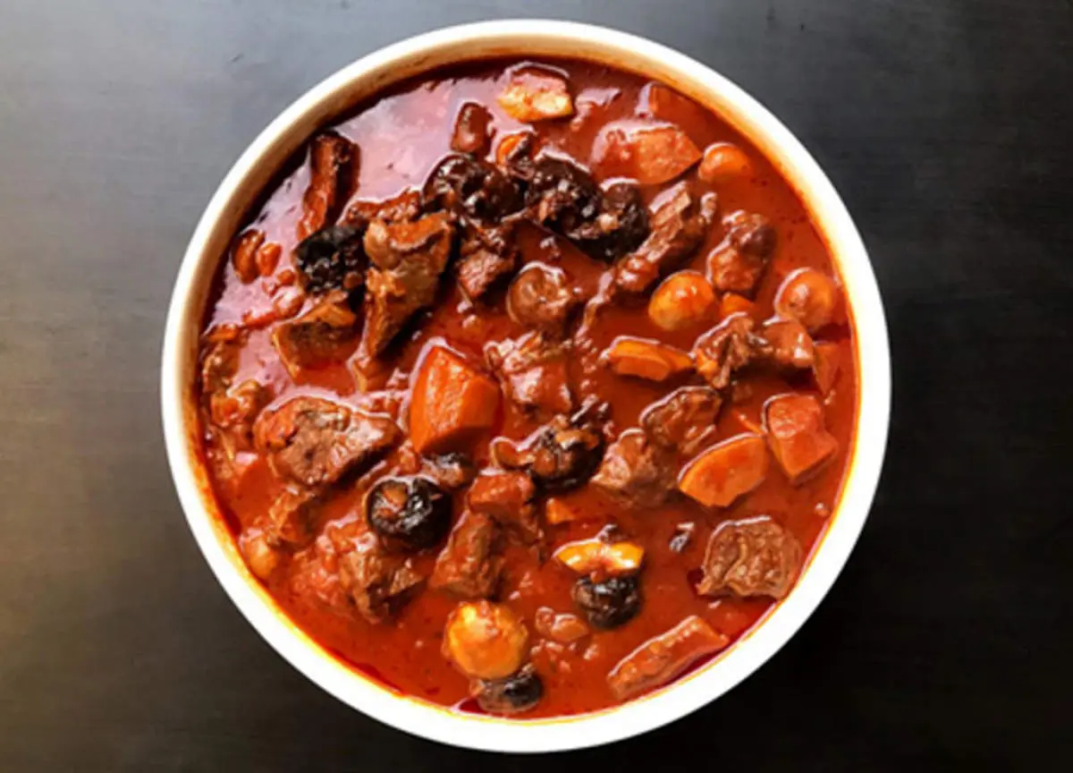 طرز تهیه خورش به با لپه، خورش شیرین