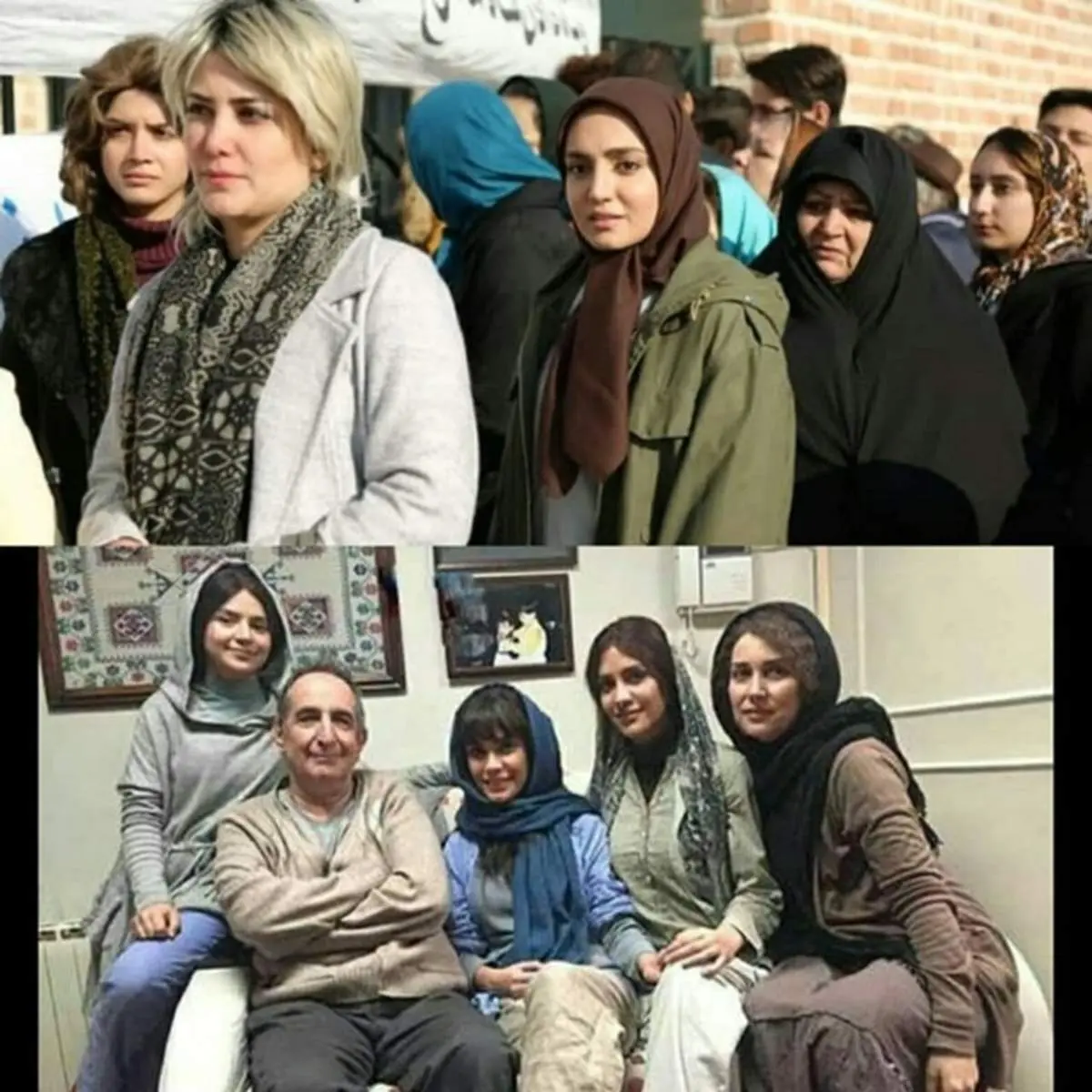 واکنش کیانوش عیاری به حضور زنان با کلاه گیس در سریال «روزهای ابدی»+فیلم