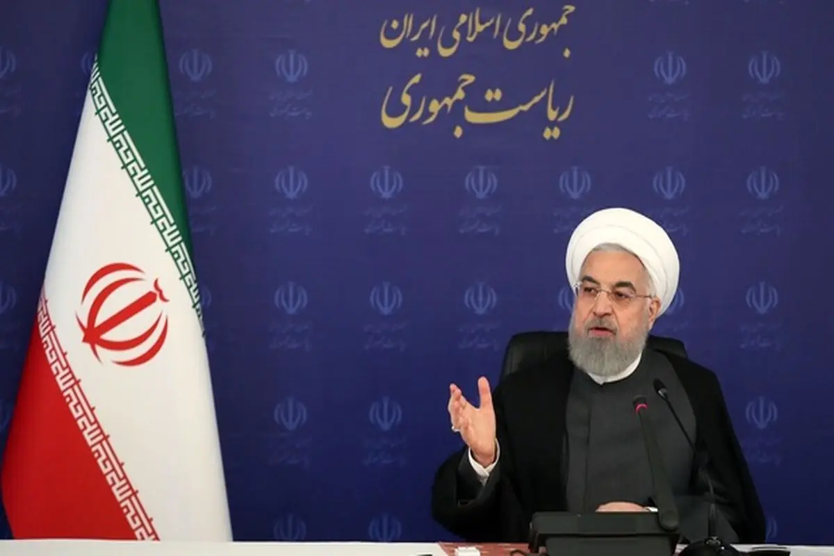 روحانی: امروز دفتر سیاه ترامپ برای همیشه بسته می‌شود /تولید روزانه ۱۱۰ میلیون لیتر بنزین در شرایط فشار حداکثری + فیلم
