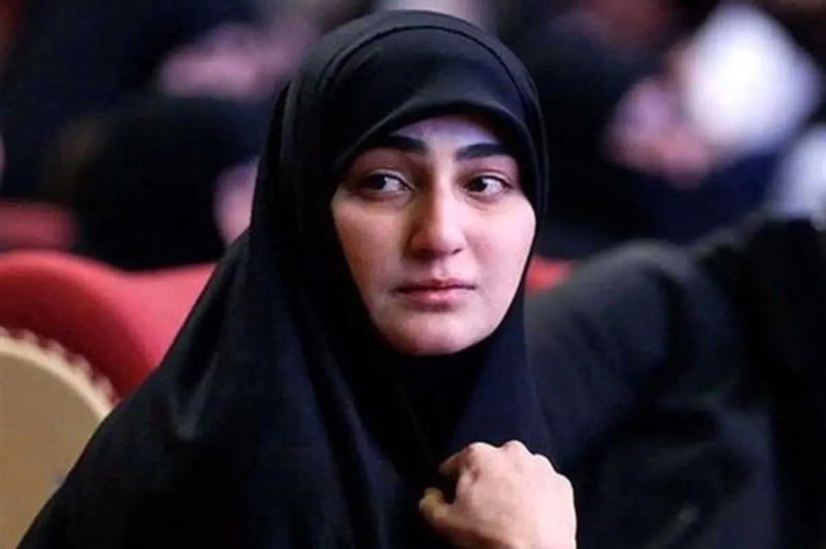 تصویر دختر سردار سلیمانی در کنار شیخ قیس خزعلی