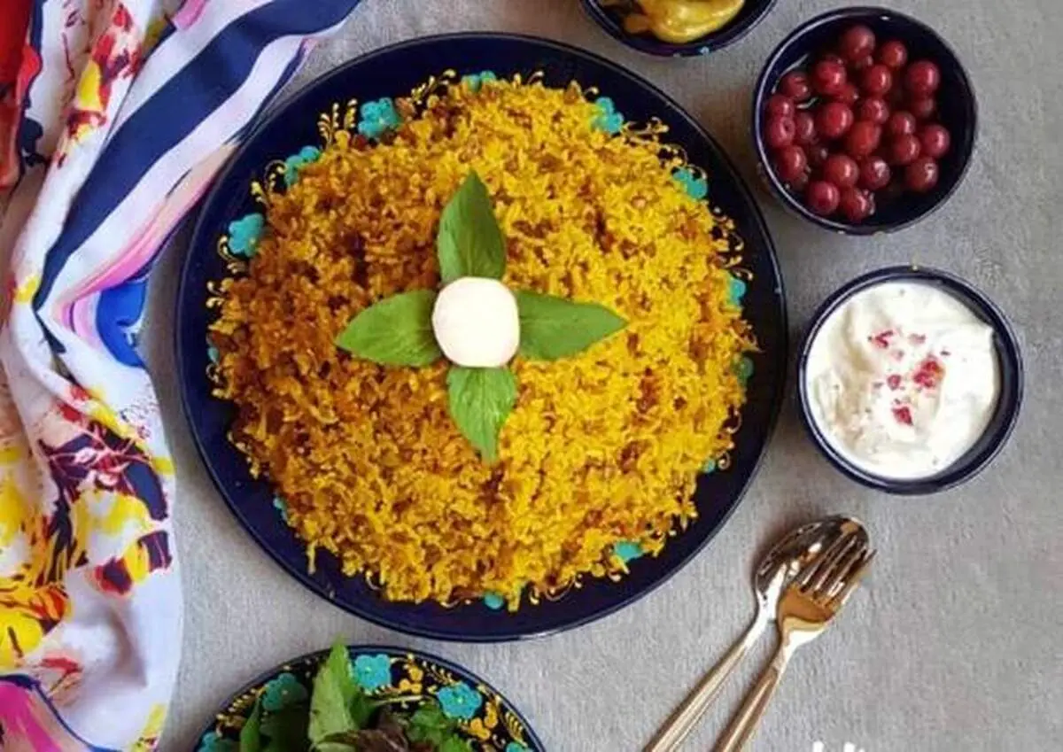 طرز تهیه کته عدس خوشمزه بدون گوشت