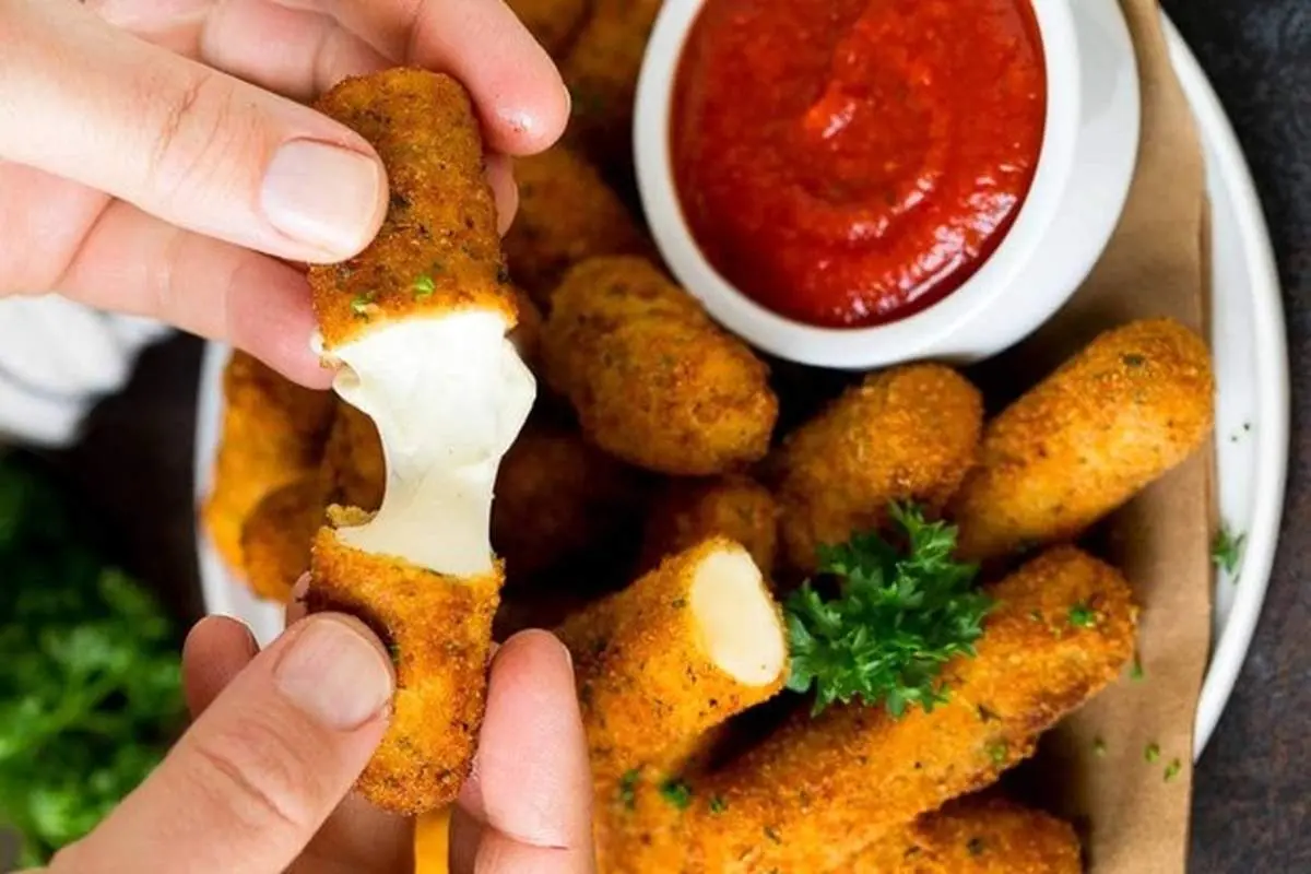 طرز تهیه اسنک پنیری + فیلم
