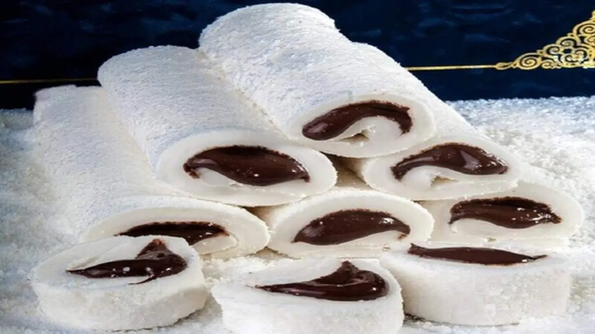 طرز تهیه انواع لوکوم ترکیهای رولتی