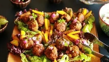 طرز تهیه کوفته ریزه موزارلای خوشمزه و لذیذ