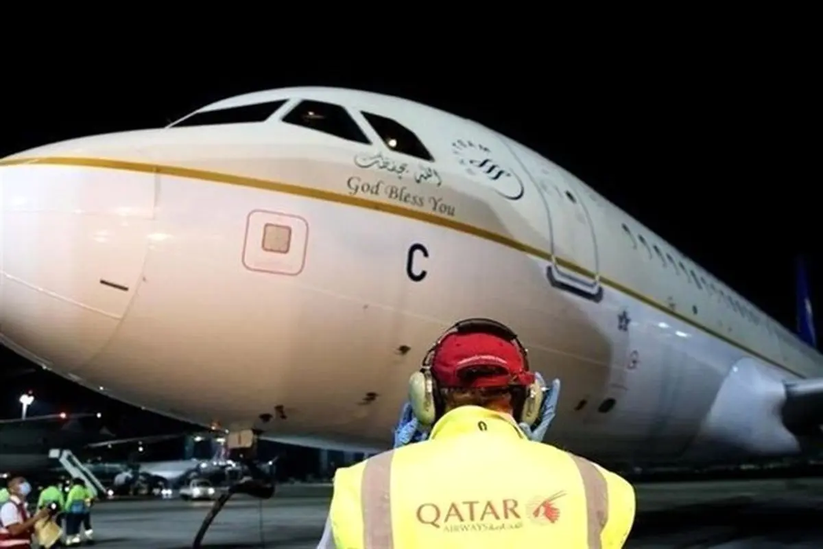 ورود اولین هواپیمای مسافربری سعودی به قطر پس از ۳ سال