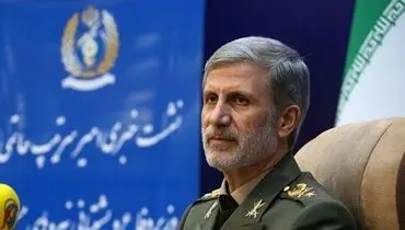 وزیر دفاع: توطئه‌های دشمنان در متوقف کردن جمهوری اسلامی با شکست مواجه شده است