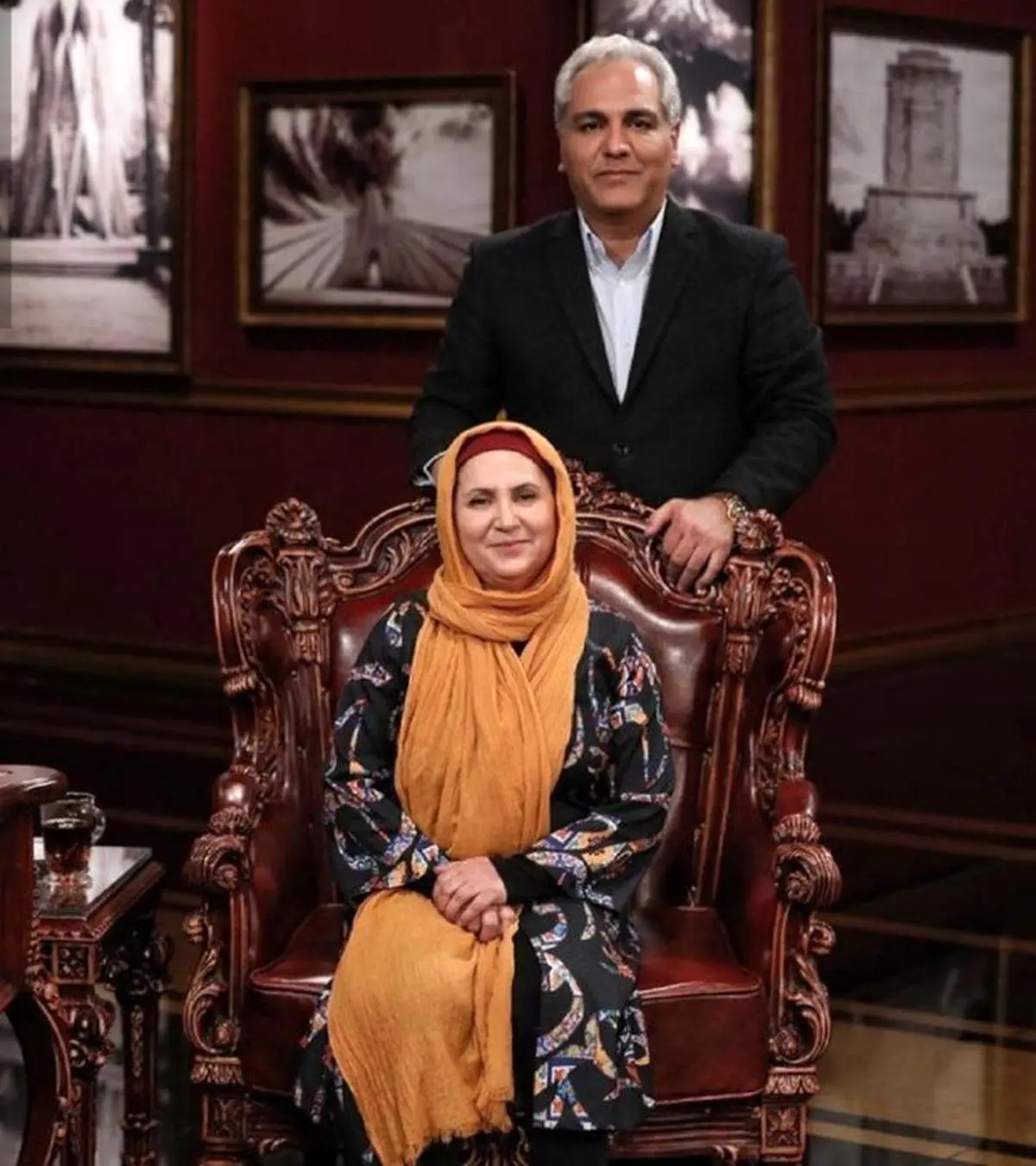ناهید امیریان دوبلور پيشكسوت مهمان امشب دورهمی
