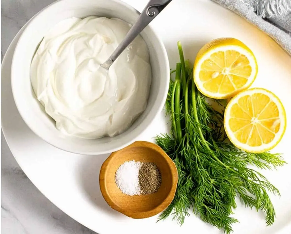 طرز تهیه سس ماست و ارده