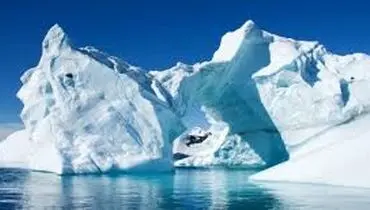 تصویری ترسناک از فرو ریختن کوه یخی+فیلم