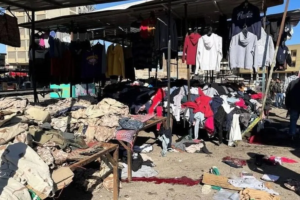 تصاویر جدید از محل انفجار خونین در بغداد