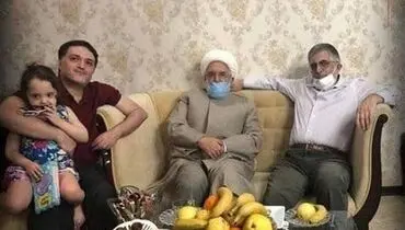 مهدی کروبی به خانه قوچانی رفت +عکس