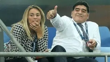 جنگ همسران سابق مارادونا بر سر کارت‌های اعتباری اسطوره آلبی‌سلسته!